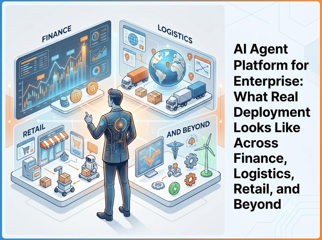 AI Agent Platform for Enterprise: What Real Deployment Looks Like Across Finance, Logistics, Retail, and Beyond