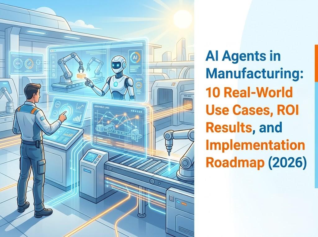 AI Agents in Manufacturing: 10 Real-World Use Cases, ROI Results, and Implementation Roadmap (2026)