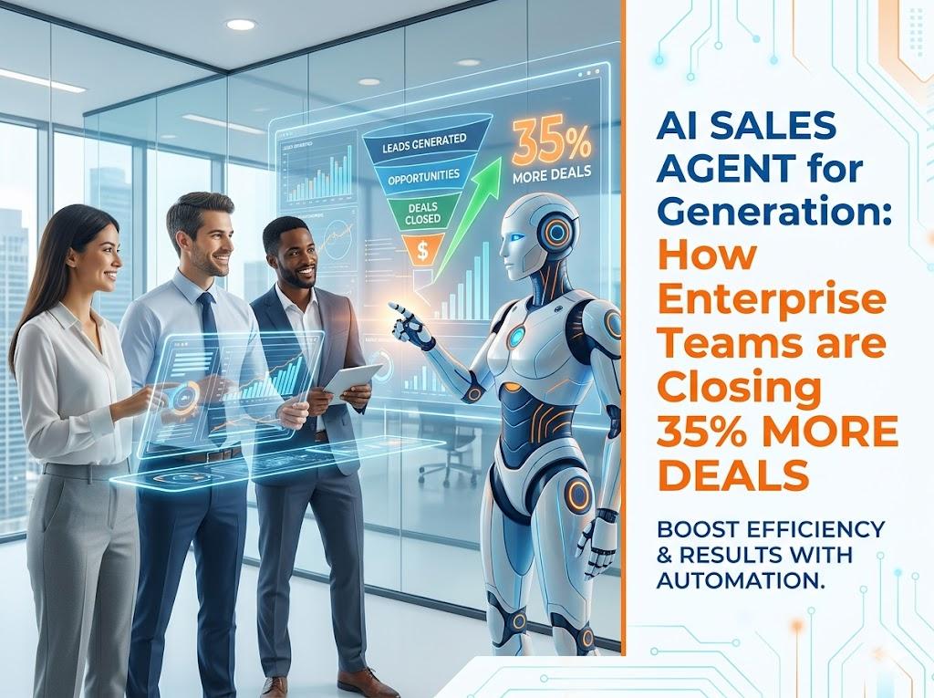 AI Sales Agent for Lead Generation: How Enterprise Teams Are Closing 35% More Deals