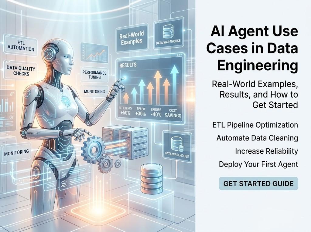 AI Agent Use Cases in Data Engineering: Real-World Examples, Results, and How to Get Started