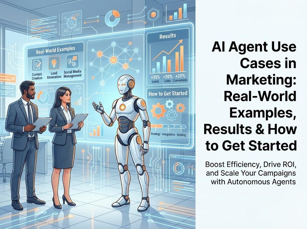 AI Agent Use Cases in Marketing: Real-World Examples, Results & How to Get Started
