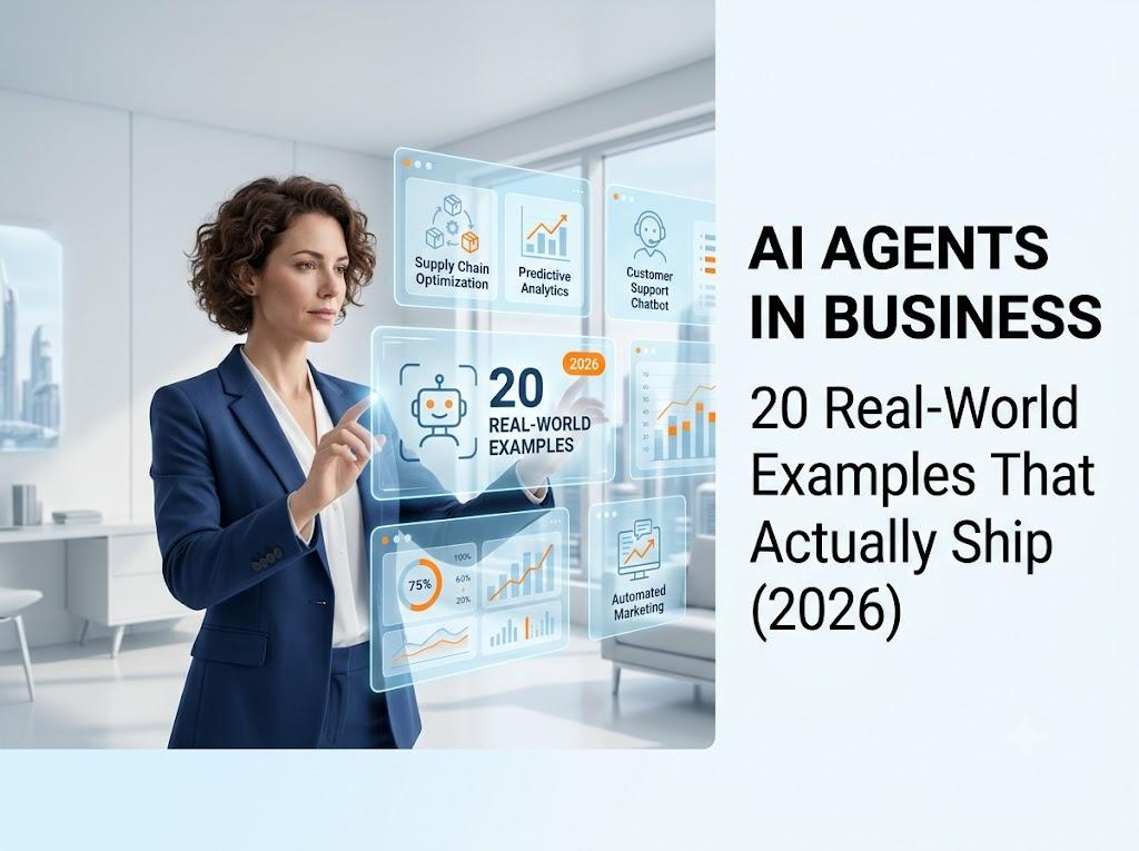 AI Agents in Business: 20 Real-World Examples That Actually Ship (2026)