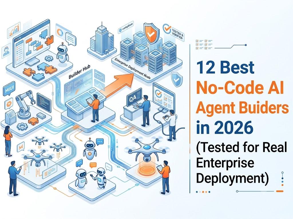12 Best No-Code AI Agent Builders in 2026 (Tested for Real Enterprise Deployment)